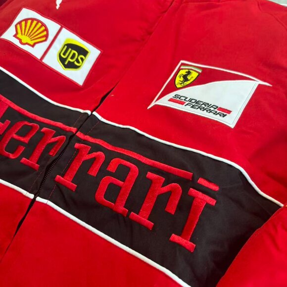 Vintage Ferrari Racing Jacket F1 (X-LARGE) - Picture 2 of 4